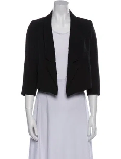 Pre-owned Milly Blazer In Black