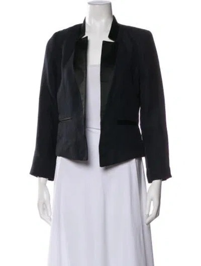 Pre-owned Milly Blazer In Black