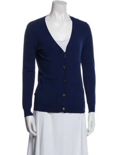 Pre-owned Milly Blazer In Blue