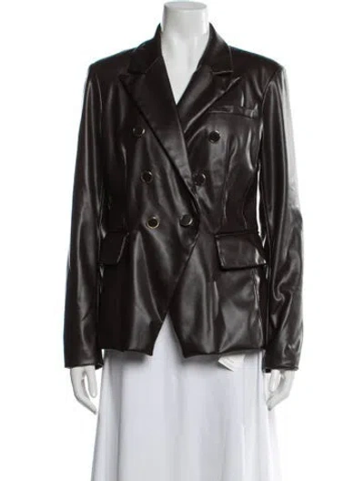Pre-owned Milly Blazer In Brown