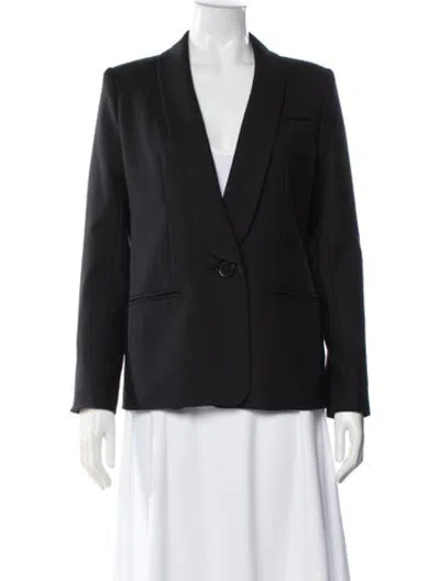 Pre-owned Milly Blazer In Grey