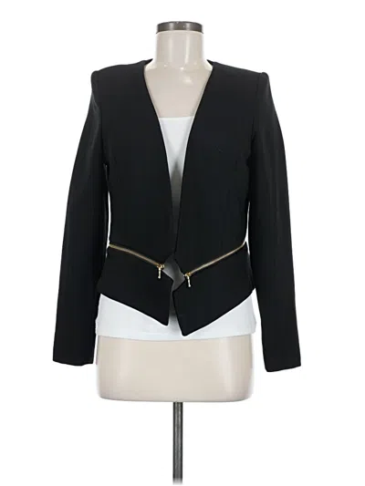 Pre-owned Milly Blazer Jacket In Black