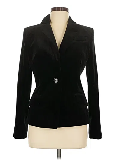 Pre-owned Milly Blazer Jacket In Black
