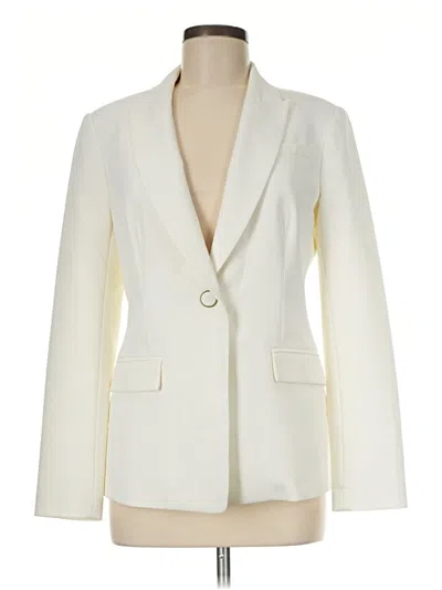 Pre-owned Milly Blazer Jacket In Ivory
