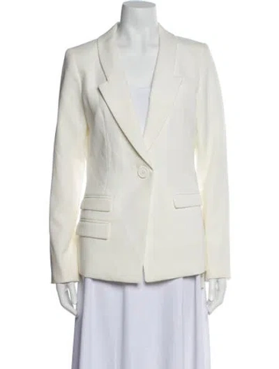 Pre-owned Milly Blazer In Neutral