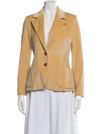 Pre-owned Milly Blazer In Neutral