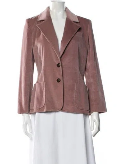 Pre-owned Milly Blazer In Pink