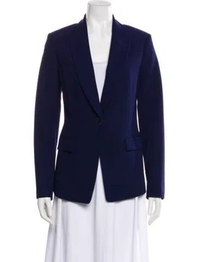 Pre-owned Milly Blazer W/ Tags In Blue