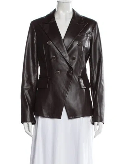 Pre-owned Milly Blazer W/ Tags In Brown