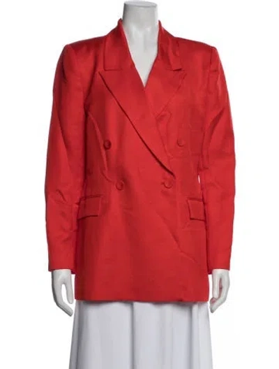 Pre-owned Milly Blazer W/ Tags In Orange
