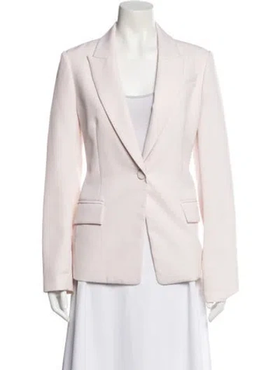 Pre-owned Milly Blazer In White