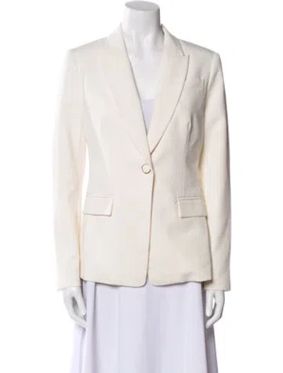 Pre-owned Milly Blazer In White