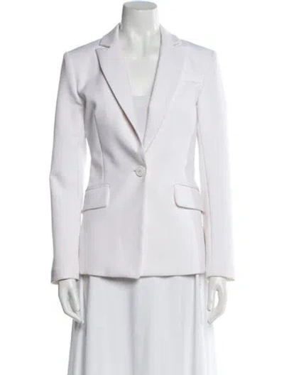 Pre-owned Milly Blazer In White