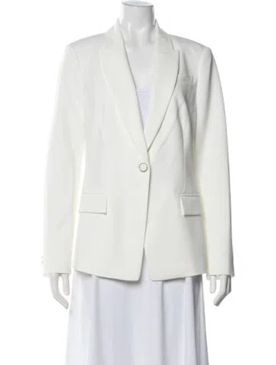 Pre-owned Milly Blazer In White