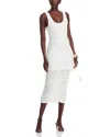 Milly Sleeveless Pointelle Knit Midi Dress