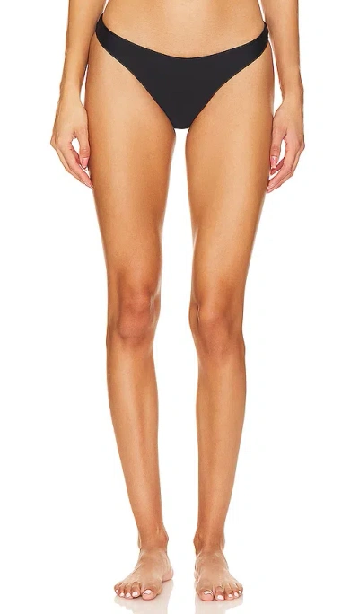 Milly Cabana Margot Bikini Bottom In Black
