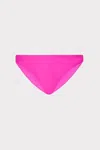 Milly Cabana  Margot Bikini Bottom In  Pink