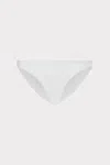 Milly Cabana Margot Bikini Bottom In White