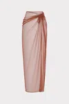 Milly Cabana Metallic Mesh In Copper