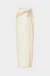 Milly Cabana Metallic Mesh In Tan