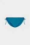 MILLY CABANA METALLIC STRING BIKINI BOTTOM