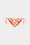 Milly Cabana  Millie  String Bikini Bottom In Sunkissed