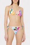 Milly Cabana  Millie String Bikini Top In Rainbow