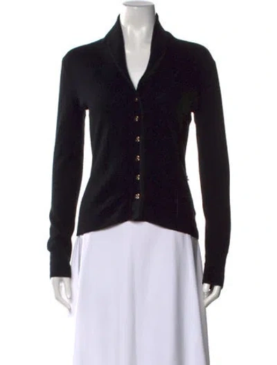 Pre-owned Milly Cashmere Sweater In Black