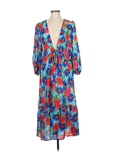 Pre-owned Milly Casual Dress In Blue