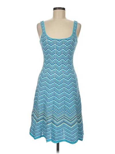 Pre-owned Milly Casual Dress In Blue