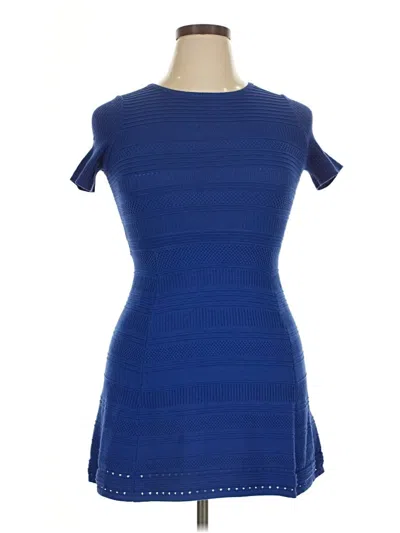 Pre-owned Milly Casual Dress In Blue