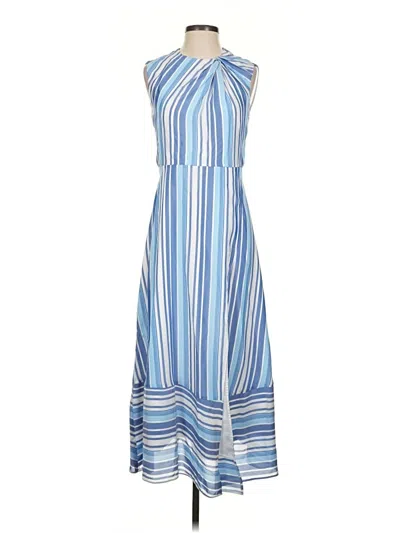 Pre-owned Milly Casual Dress In Blue