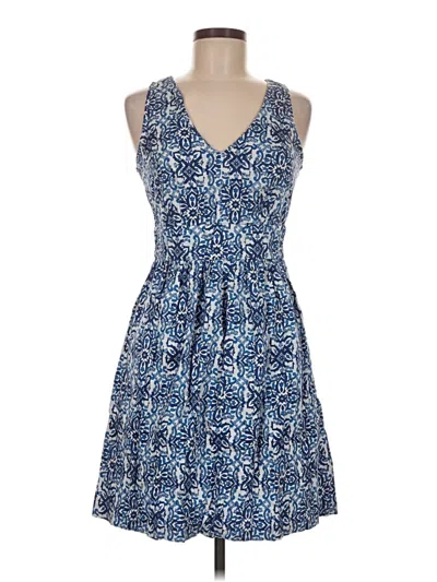 Pre-owned Milly Casual Dress In Blue