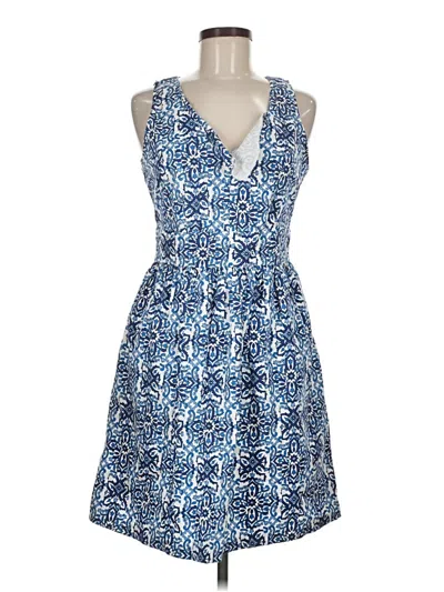 Pre-owned Milly Casual Dress In Blue