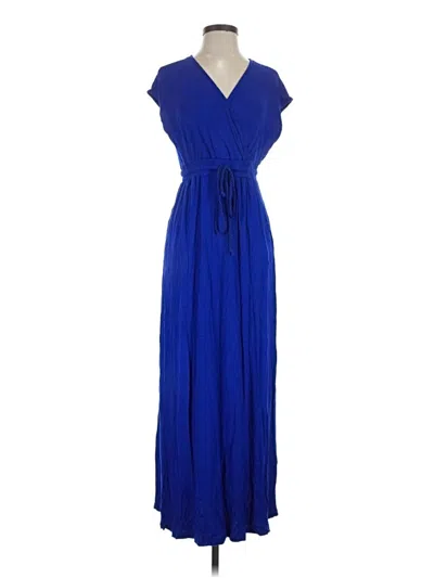 Pre-owned Milly Casual Dress In Blue