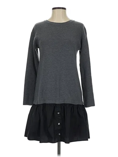 Pre-owned Milly Casual Dress In Gray