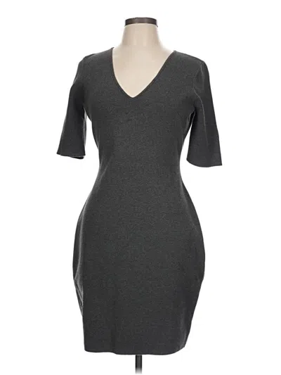 Pre-owned Milly Casual Dress In Gray