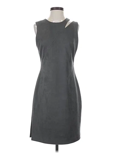 Pre-owned Milly Casual Dress In Gray