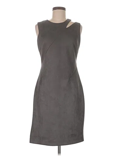 Pre-owned Milly Casual Dress In Gray