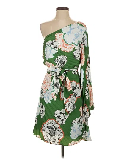 Pre-owned Milly Casual Dress In Green