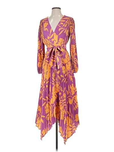 Pre-owned Milly Casual Dress In Purple