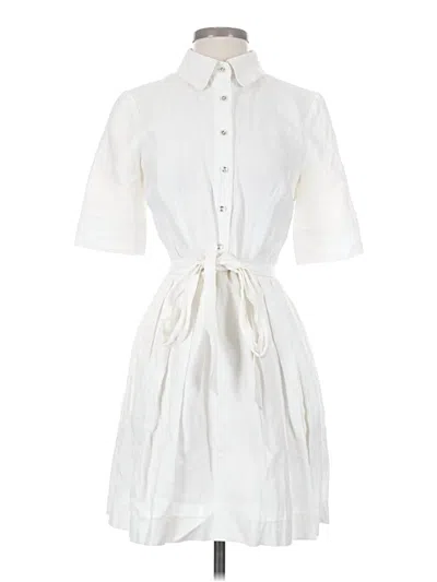 Pre-owned Milly Casual Dress In White