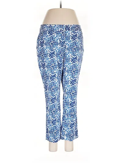Pre-owned Milly Casual Pants In Blue