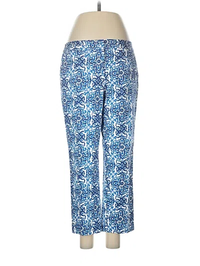 Pre-owned Milly Casual Pants In Blue