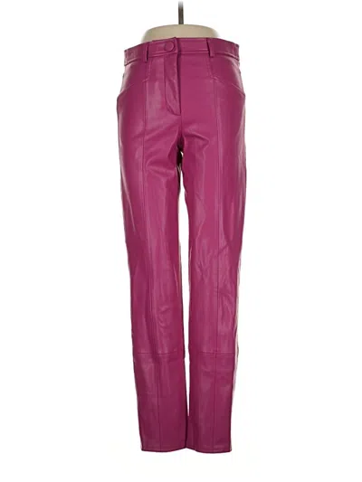 Pre-owned Milly Casual Pants In Purple