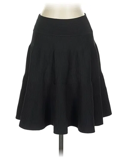 Pre-owned Milly Casual Skirt In Black