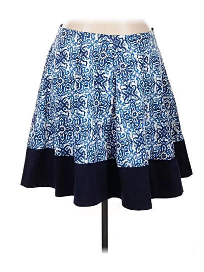 Pre-owned Milly Casual Skirt In Blue