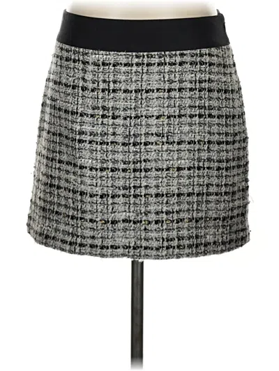 Pre-owned Milly Casual Skirt In Gray