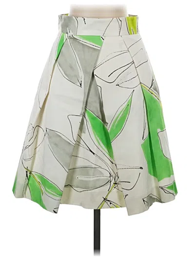 Pre-owned Milly Casual Skirt In Green
