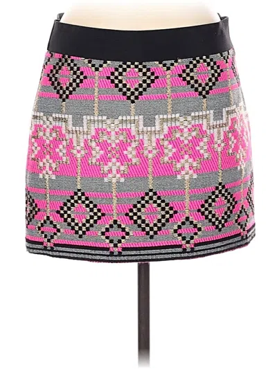 Pre-owned Milly Casual Skirt In Pink